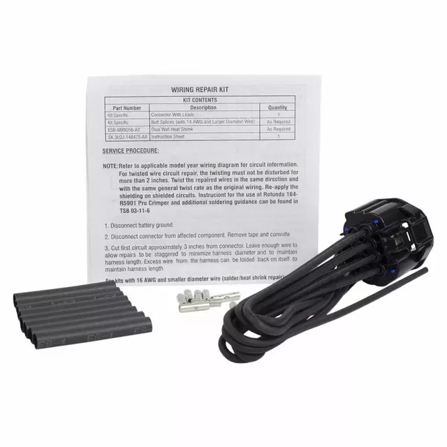 AU2Z14S411ACA - : Wire Assembly for Ford Image