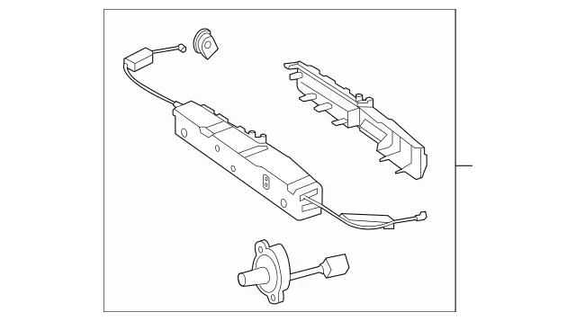 2129064402 - Electrical System: Wiper Motor for Mercedes-Benz: E350, E63 AMG, E63 AMG S Image