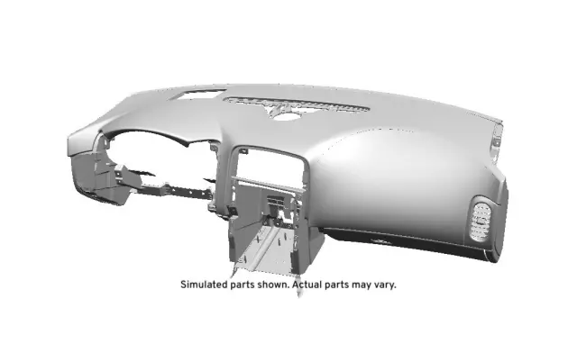 20945490 - Body: Instrument Panel for Chevrolet: Corvette Image