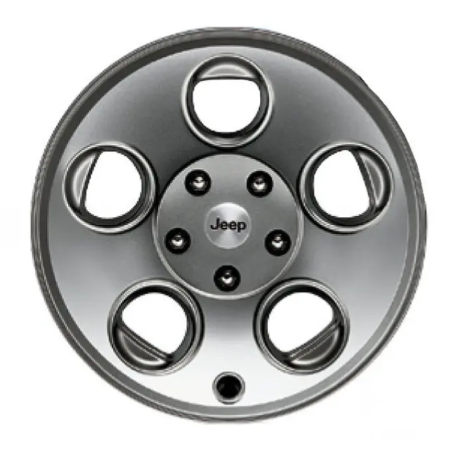 P5155977AB - : 17 x 8.5 Inch Savegre Silver Classic 5 Hole for Mopar Image
