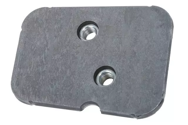 15147314 - : Passenger Side Rear Door Upper Hinge Anchor Plate for GM Image