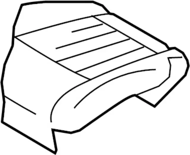 873701CD2A - Body: Seat Cover for INFINITI: FX35, FX37, FX50, QX70 Image