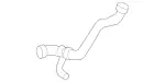 1645007975 - : Radiator Coolant Hose for Mercedes-Benz Image