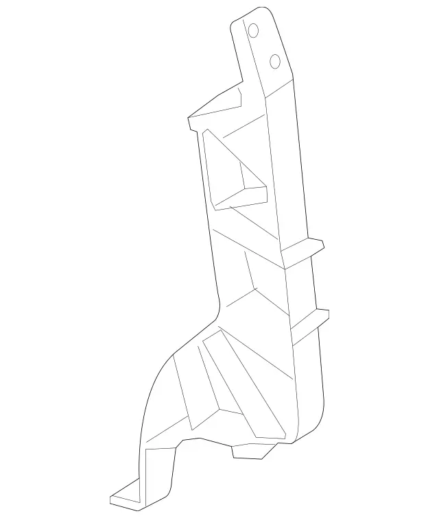 1766890114 - Cowl, Front Panel: Holder for Mercedes-Benz: CLA250, GLA250 Image image