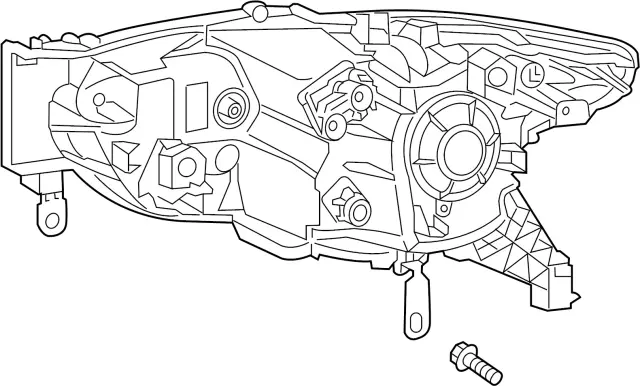 260603JA0A - Electrical: Headlamp Assembly for INFINITI: JX35, QX60 Image