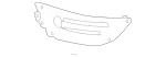 2188851123 - Attachment Parts: Cover, Bumper Area for Mercedes-Benz Image