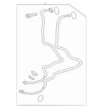 2228305002 - Heating and Ventilation: Refrigerant Line for Mercedes-Benz Image