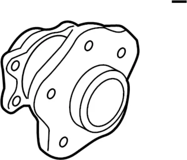 Hub Assembly Rear - Infiniti (D32032JA0JNW)