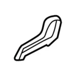 DE9Z74617D34AG - : Release Handle for Ford: Explorer, Police Interceptor Utility Image