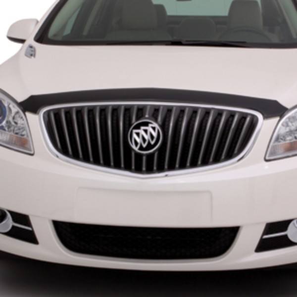 19260731 - Exterior: Aeroskin(TM) Hood Deflector by Lund(TM) in Smoke Black - Associated Accessories for ACDelco Image