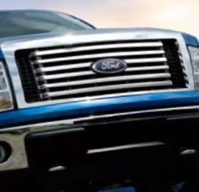 Grille Insert - Xlt 6-Bar Chrome Billet - Ford (AL3Z-8200-C)