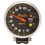 6811 - : GAUGE, TACHOMETER, 5", 11K RPM, PEDESTAL W/PEAK MEMORY, PRO-COMP for AutoMeter Image