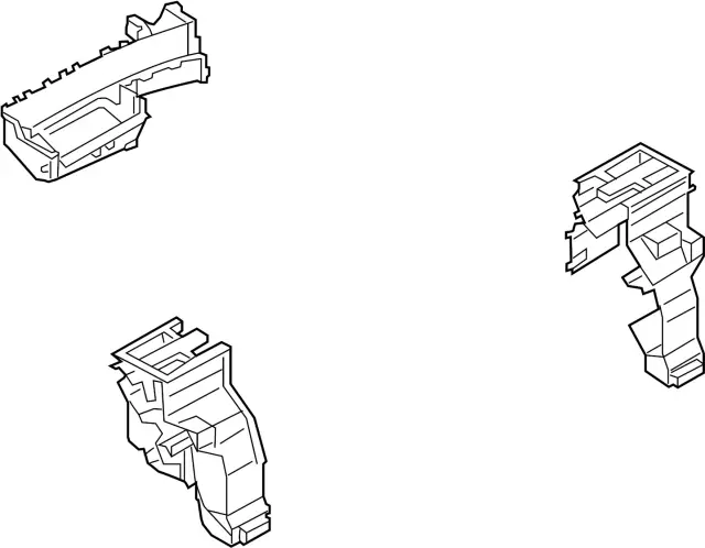 271201LB0A - HVAC: Evaporator Case for INFINITI: QX56, QX80 Image