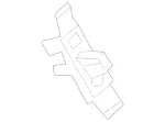 9951792 - Electrical Equipment and Instruments: Cable Strap Holder for Mercedes-Benz Image