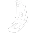 1638600714 - Windshield Washer, Emergency Equipmt: Holder for Mercedes-Benz Image