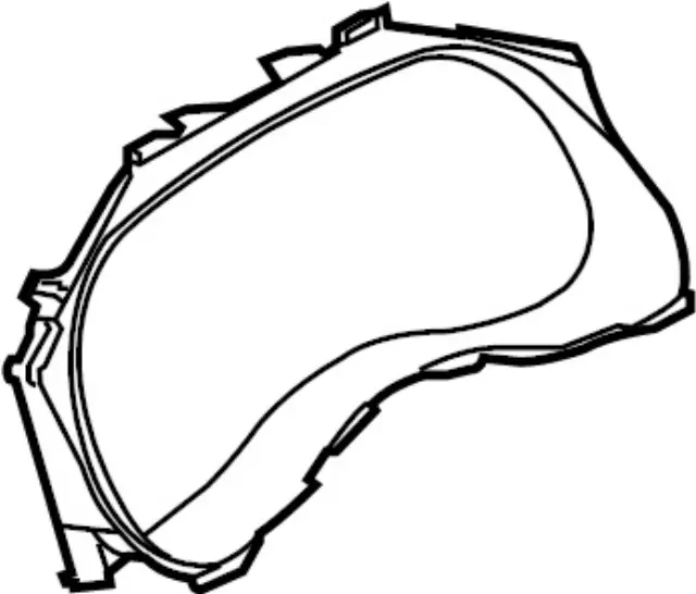 248121BA0A - Body: Cluster Housing for INFINITI: EX35, EX37, QX50 Image