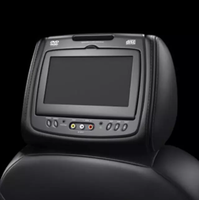 17803045 - Electronics: DVD Headrest System, Leather for Cadillac: Escalade, Escalade ESV, Escalade EXT Image
