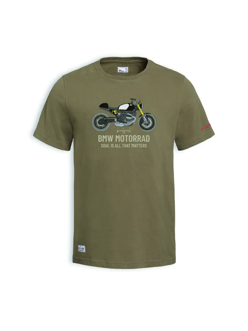 Mens R12 nineT T-Shirt MensTshirtR12nineTOlive2025