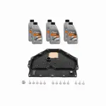 V450189 - : Oil Pan W/ Gasket, Transmission Oil (DSG 6 ltr), Instl Hardware for Vaico Image