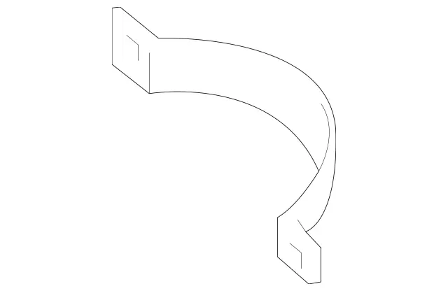 2535010920 - Radiator: Holder for Mercedes-Benz: 300CD, AMG GT 43, AMG GT 53, CLS450, CLS53 AMG, E300, E350, E400, E43 AMG, E450, E53 AMG, E63 AMG S, G500, G550, G580, G63 AMG, GLC300, GLC43 AMG, GLC63 AMG, GLS63 AMG, Maybach GLS600, Maybach S550, Maybach S560, Maybach S600, Maybach S650, S450, S550, S550e, S560, S600, S63 AMG, S65 AMG Image image