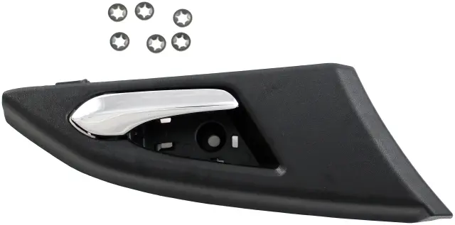 82522 - Body: Interior Door Handle Black/Chrome, With Memory for Dorman Image