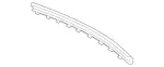 20388529213567 - Body: Center Molding for Mercedes-Benz Image
