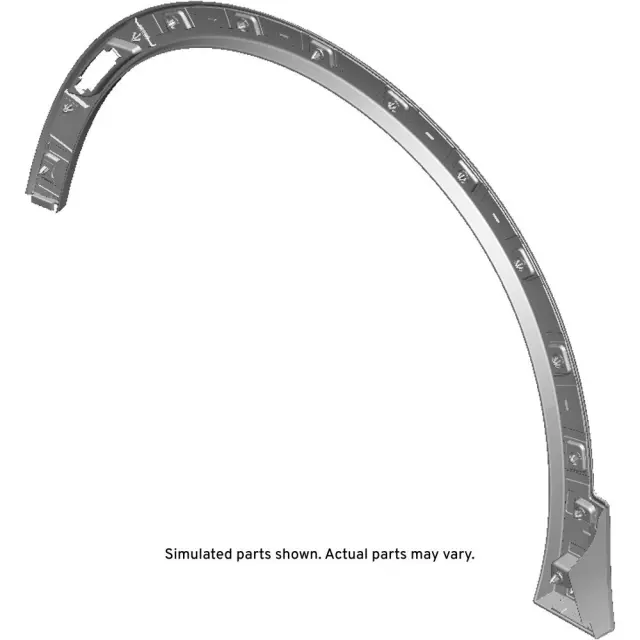 84626702 - Body: Wheel Opening Molding for Cadillac: XT4 Image