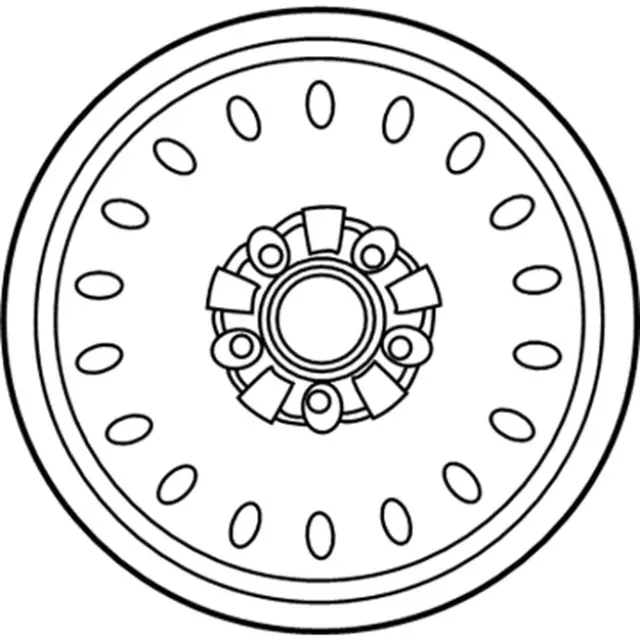 YF1Z1007FA - Suspension: Wheel, Steel for Ford: Taurus | Mercury: Sable Image