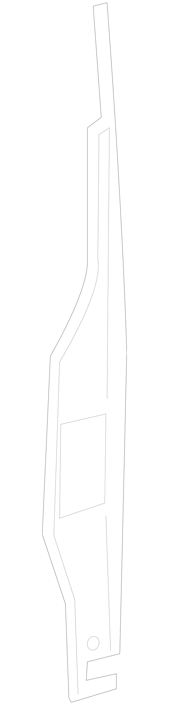 906631030864 - Body: Center Pillar for Mercedes-Benz Image