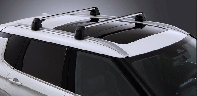 MZ315203 - Cargo Management: Crossbars (For W/ Roof Rails) for Mitsubishi: Outlander, Outlander PHEV Image