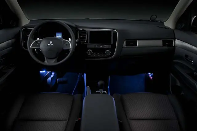 MZ360414EX - Interior: Floor Illumination Kit for Mitsubishi: Outlander, Outlander PHEV Image