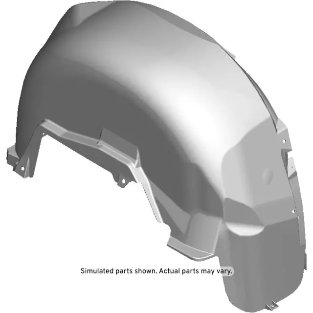 20934767 - : Part# 20934767 Passenger Side Rear Wheelhouse Liner for Chevrolet: Traverse Image