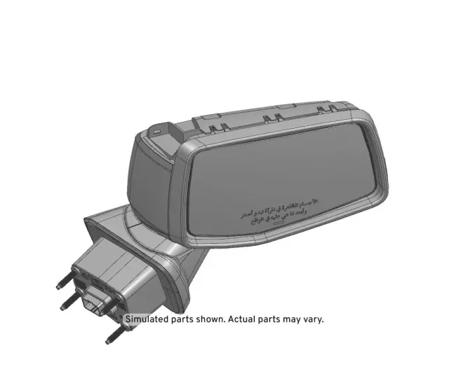 84823220 - : Mirror Assembly for Chevrolet: Silverado 2500 HD, Silverado 3500 HD | GMC: Sierra 2500 HD, Sierra 3500 HD Image