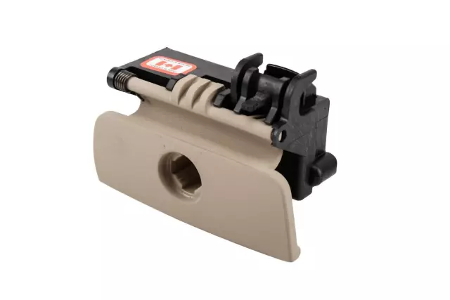 15251007 - : 2005-2009 Buick LaCrosse - Light Neutral Instrument Panel Compartment Door Handle for GM Image