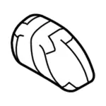 FG1Z54610A62PB - Body: Headrest Cover for Ford Image