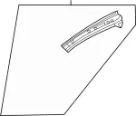 G63043WUMA - : Inner Rail for INFINITI: QX50 Image