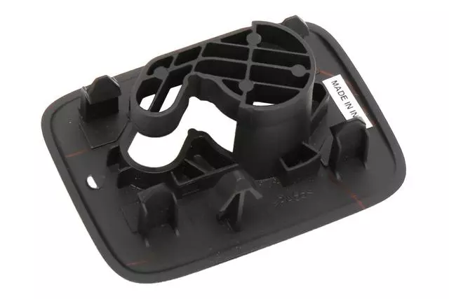 23172527 - : Jet Black Driver Side Cargo Net Front Bracket Bezel for GM Image