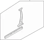 760107P135 - Body: Uniside Assembly for INFINITI: Q45 Image