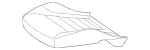 25391069049E38 - Body: Seat Cover for Mercedes-Benz: GLC 300, GLC 350e, GLC 43 AMG&amp;reg;, GLC 63 AMG&amp;reg; Image image