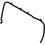 4C3Z26624A54AA - Body: Release Cable for Ford: F-250 Super Duty, F-350 Super Duty, F-450 Super Duty, F-550 Super Duty Image