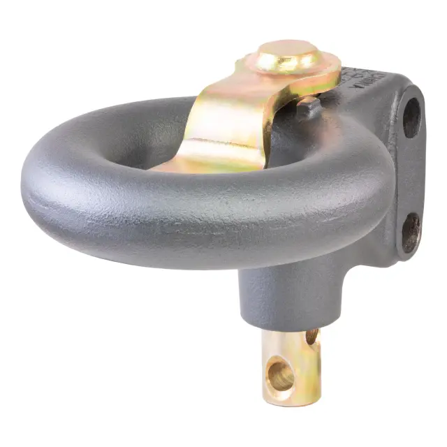 48625 - : SecureLatch Channel-Style Lunette Ring (25,000 lbs, 3" ID) for CURT Image