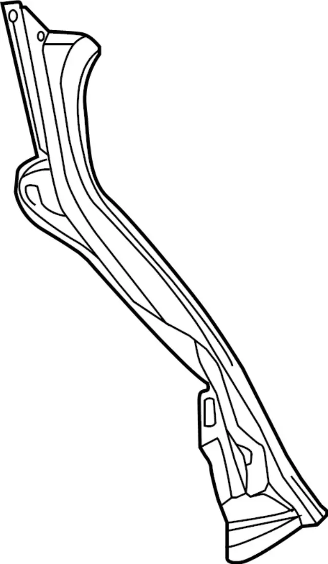 G76005DAMA - Body: Rear Pillar for INFINITI: QX30 Image