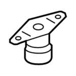 HC3Z4730C - Suspension: Bumper for Ford: F-250 Super Duty, F-350 Super Duty, F-450 Super Duty Image