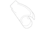 2318240149 - Electrical System: Cover Cap, Wiper Arm for Mercedes-Benz Image