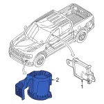 SA711Barbour / BORDER 2Layer フード付 2022-2025 Ford Maverick Pedestrian Spkr NZ6Z-18808-B | OEM Parts