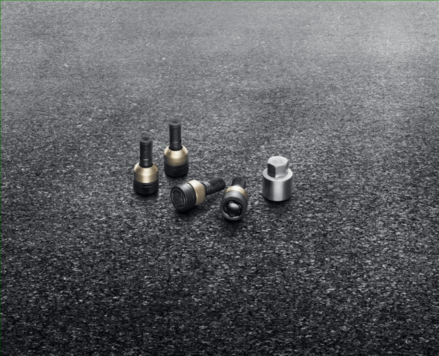 4460285 - : Anti-Theft Protection For Wheels for Porsche: 718 Boxster, 718 Cayman, 718 Spyder Image