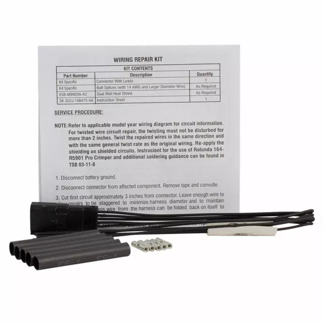 JU2Z14S411MA - : Wire Assembly for Ford Image