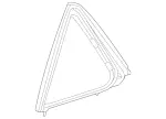 1667301655 - Rear Doors: Window, Fixed for Mercedes-Benz Image
