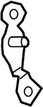 86868CD000 - : Anchor Plate for Infiniti Image