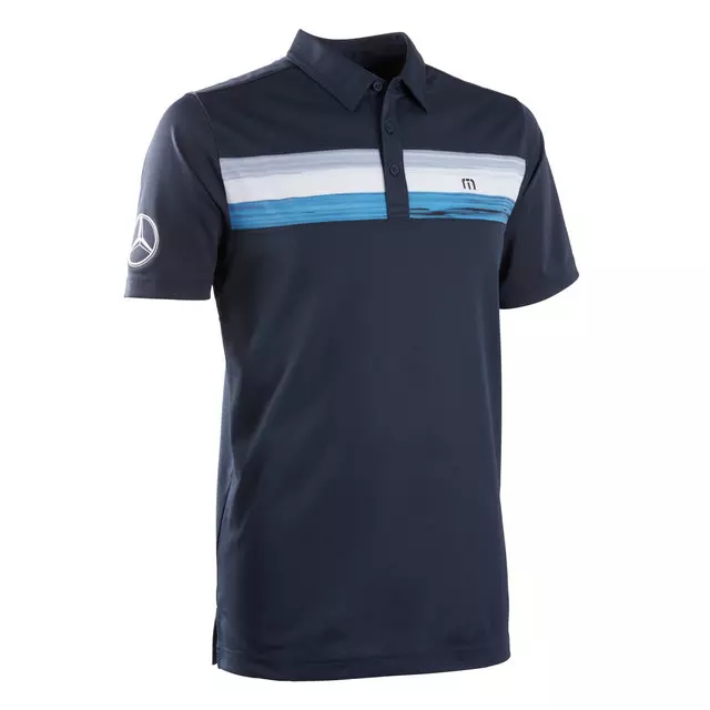 152489701 - : Mer Travismathew Cavana Chest Stripe Pol for Mercedes-Benz Image